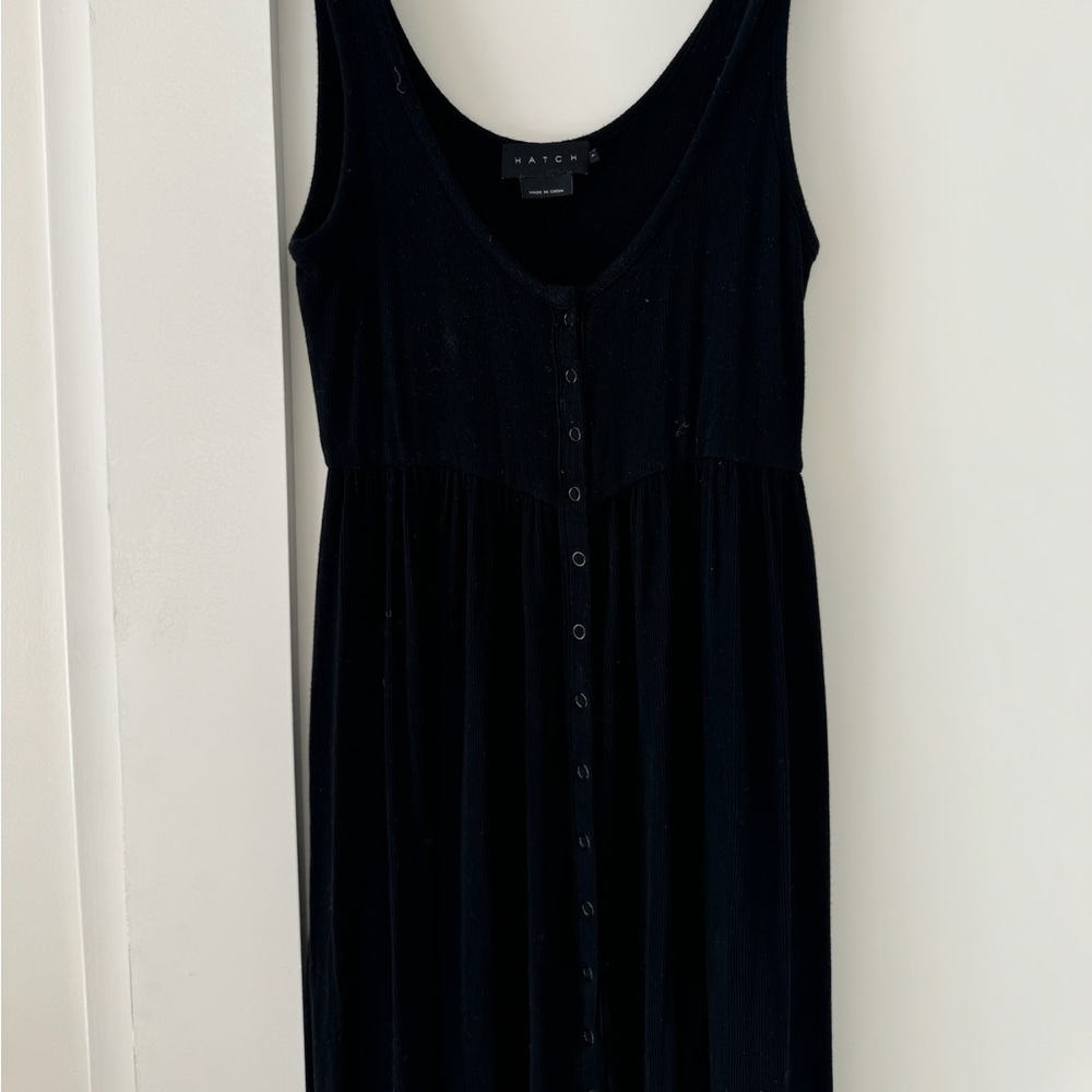 Hatch Black Nursing Dress
